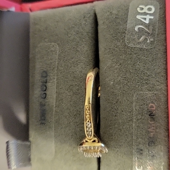 COPY - Real diamond ring ,  10k gold - Picture 4 of 9